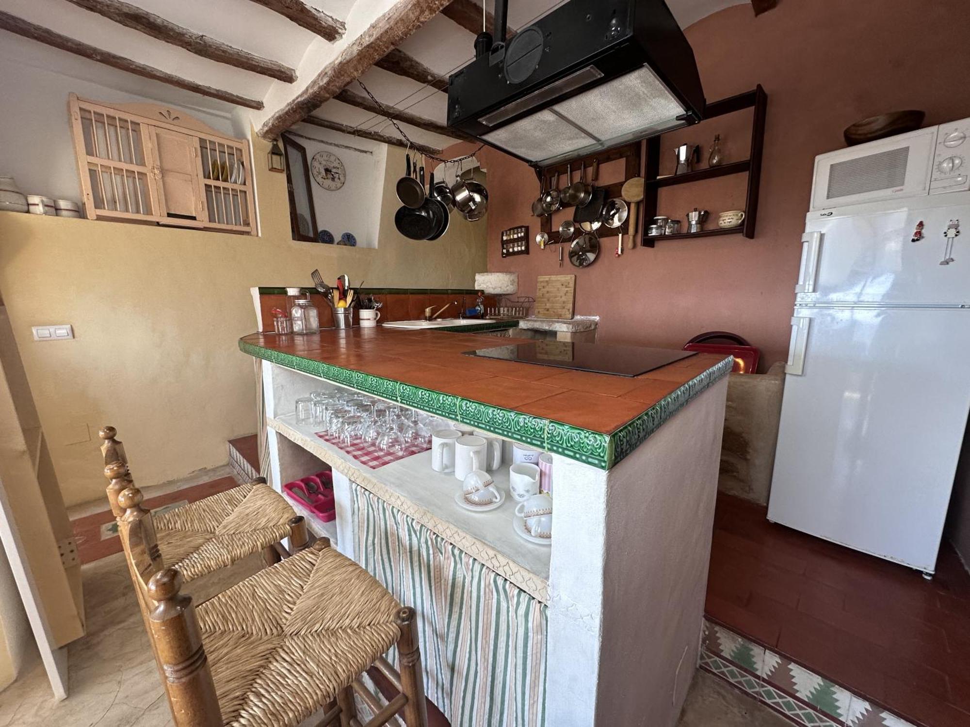 Casa Con Vistas Al Mar Y Patio De Buganvillas Сasa de vacaciones Aigües